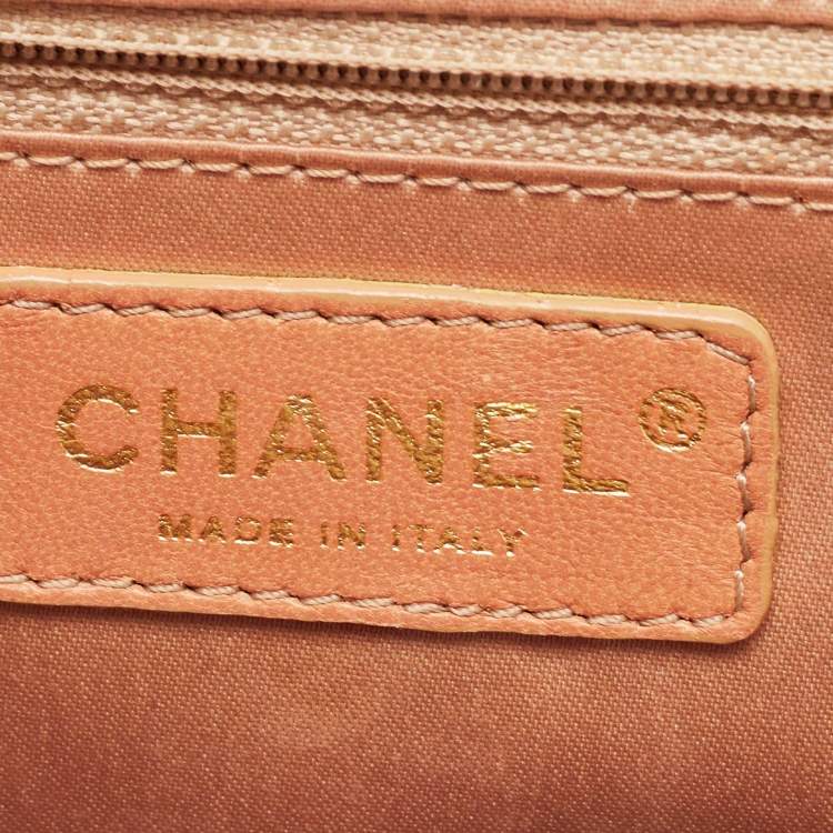 Pre Owned Chanel Red Leather Mini Rock and Chain Hobo