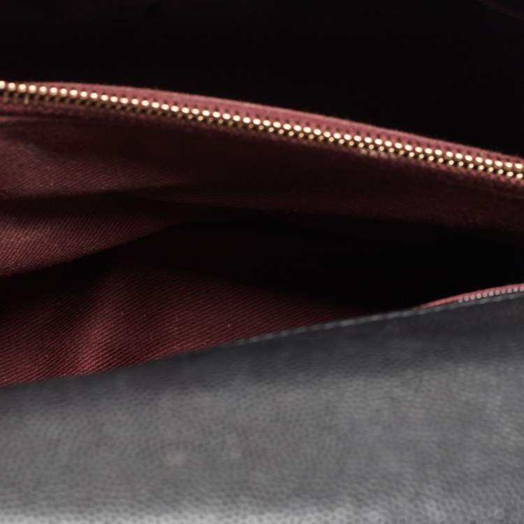 Pre Owned Chanel Black Quilted Caviar Leather Medium Coco Top Handle Bag