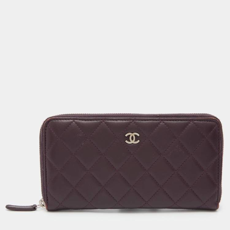 Timeless/classique leather wallet Chanel Red in Leather - 37490929