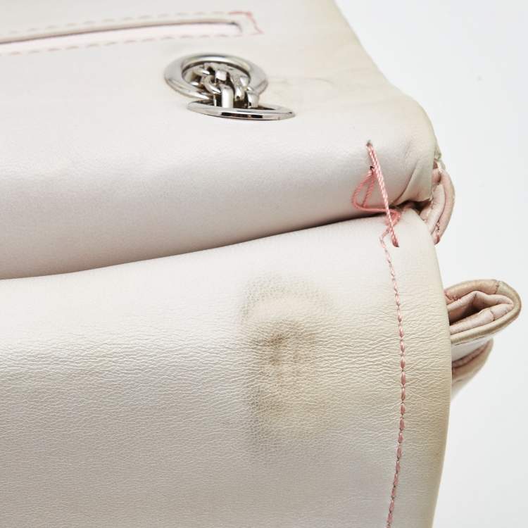 Pre Owned Chanel Pink Ombre Quilted Leather Reissue 2.55 Classic 226 Flap Bag