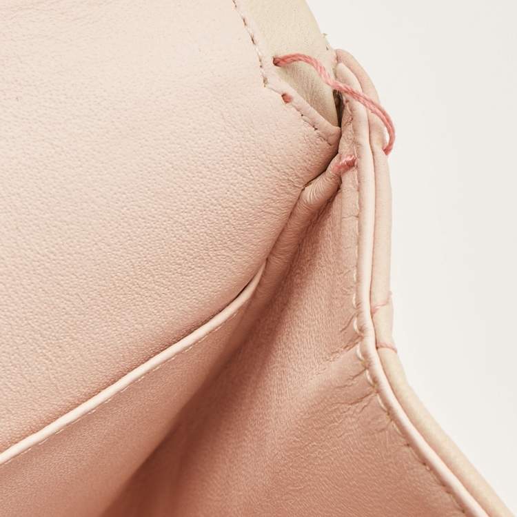 Pre Owned Chanel Pink Ombre Quilted Leather Reissue 2.55 Classic 226 Flap Bag