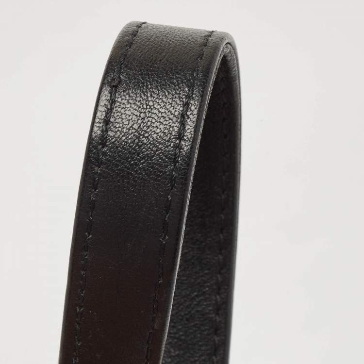 Pre Owned Chanel Black Quilted Leather Small Trendy CC Flap Top Handle Bag