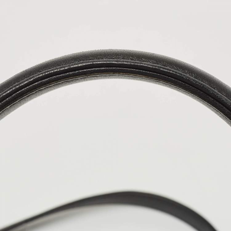 Pre Owned Chanel Black Quilted Leather Small Trendy CC Flap Top Handle Bag