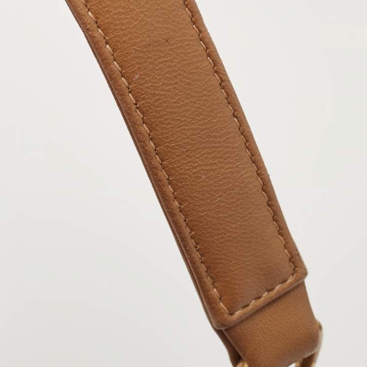 Pre Owned Chanel Beige Quilted Leather Large Boy Flap Bag