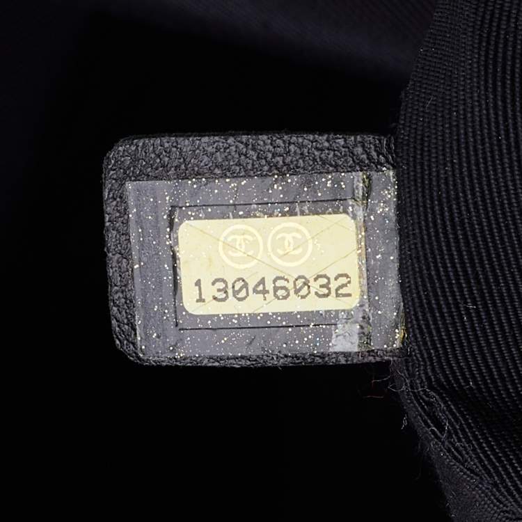 Pre Owned Chanel Grey Caviar Leather 31 Hobo