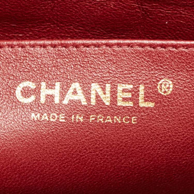 Pre Owned Chanel Ombre Pink Quilted Leather Maxi Classic Single Flap Bag