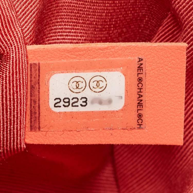 Pre Owned Chanel Multicolor Quilted Leather CC Double Zip Waist Bag