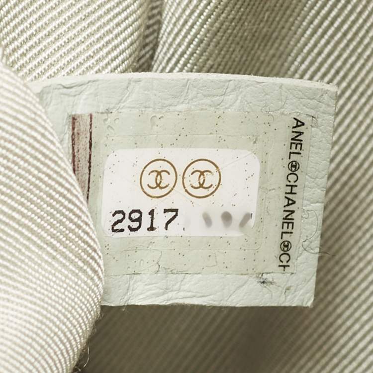 Pre Owned Chanel Mulicolor Quilted Leather CC Double Zip Waist Bag