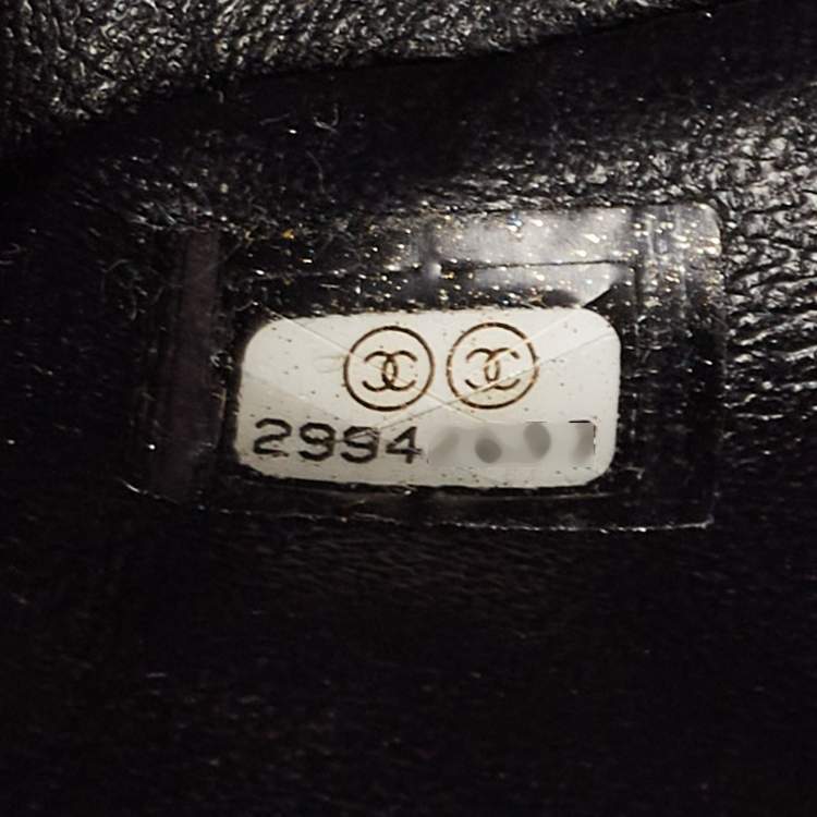 Pre Owned Chanel Black Quilted Leather Mini Square Classic Flap Bag
