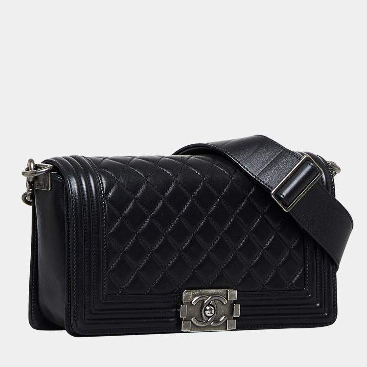 Chanel Black Medium Boy Bag Chanel