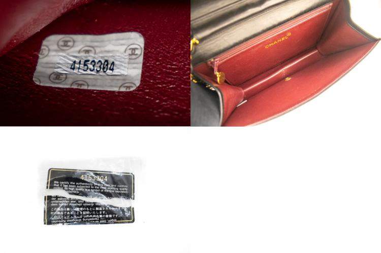 Pre Owned Chanel Black Leather Classic Flap Bag