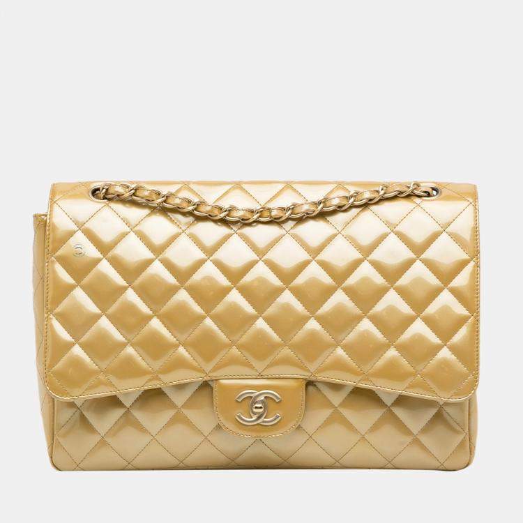 gold chanel bags authentic