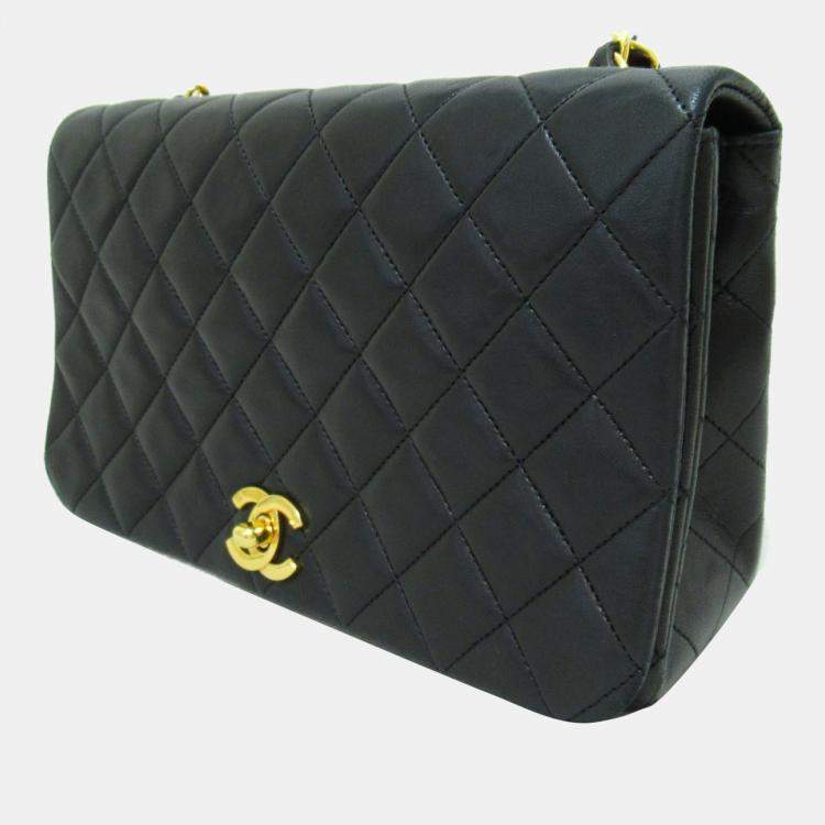 Chanel Black Leather Success Story Set Of 4 Micro Mini Bags with Quilted  Trunk Chanel