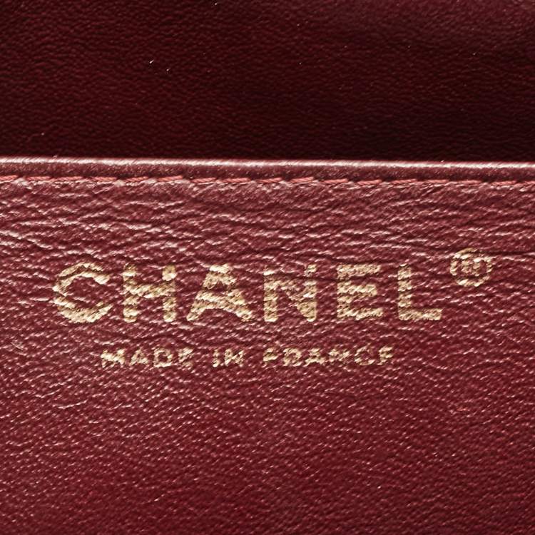 Pre Owned Chanel Black Quilted Leather Jumbo Classic Single Flap Bag