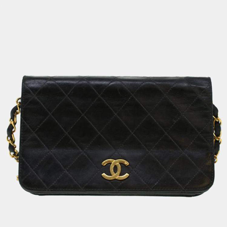 Chanel Timeless Black Leather shoulder bag