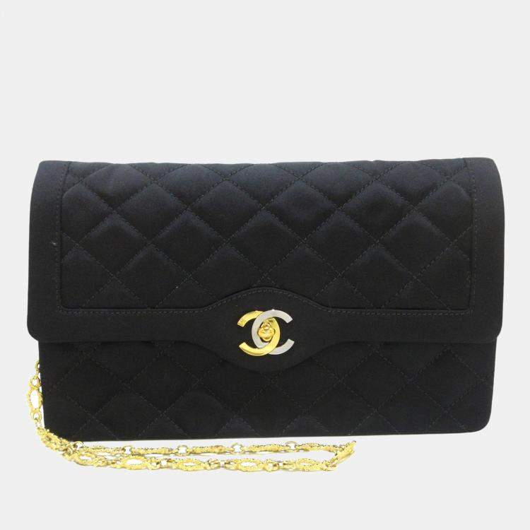 Chanel Black Synthetic Mini shoulder bag