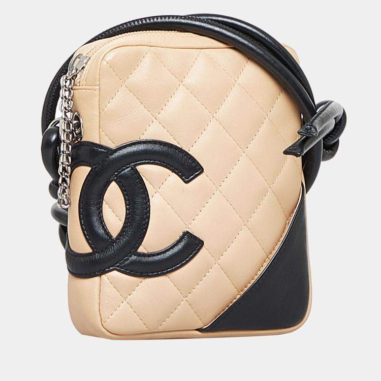 Chanel Beige/Black Cambon Ligne Crossbody Chanel | The Luxury Closet