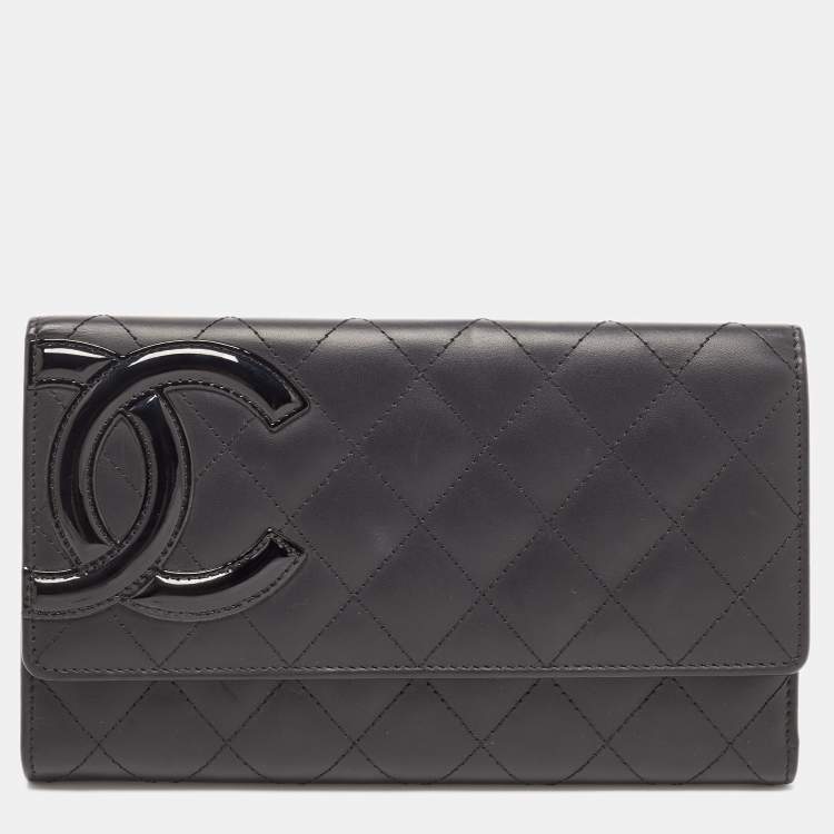Chanel Pink/Black Quilted Leather Cambon Ligne Bag Chanel | The Luxury  Closet
