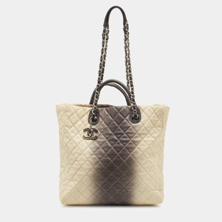 Chanel Beige/Brown Mini Deauville Tote Bag Chanel | The Luxury Closet