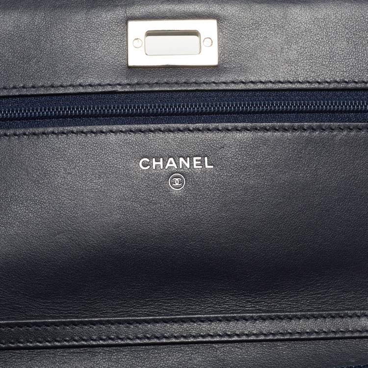 Pre Owned Chanel Multicolor Quilted Tweed Reissue WOC Bag
