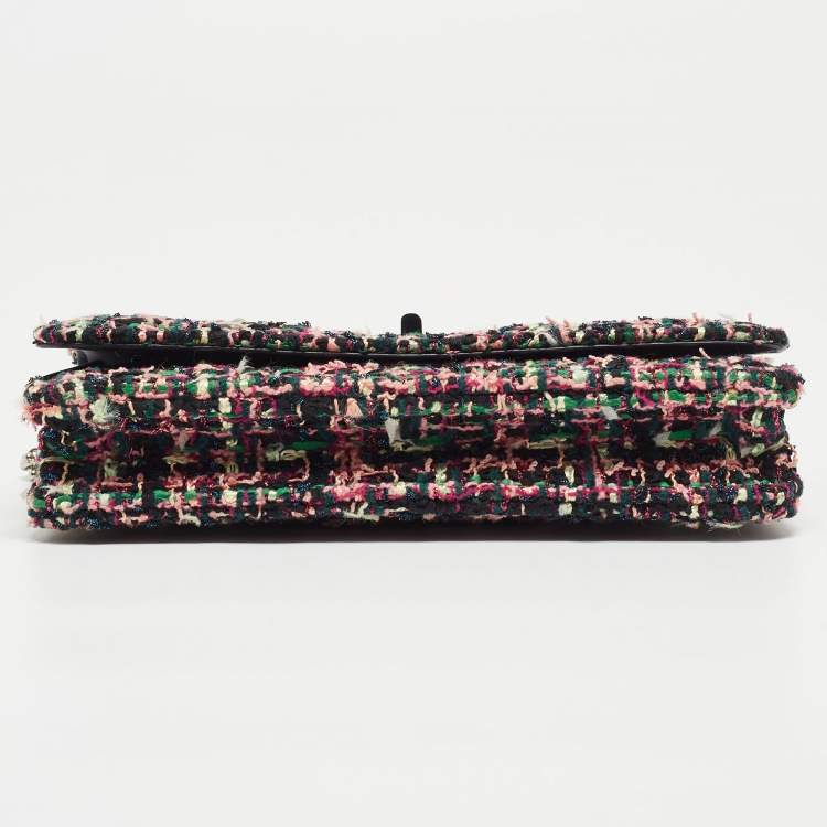 Pre Owned Chanel Multicolor Quilted Tweed Reissue WOC Bag