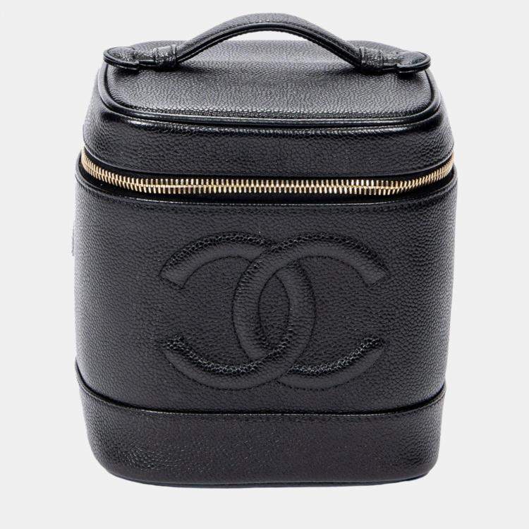 Chanel timeless Jumbo black kalfskin silver HW