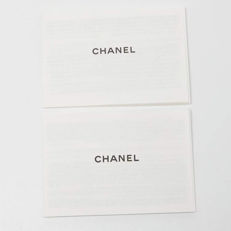 Pre Owned Chanel Pink Quilted Leather 19 Card Case