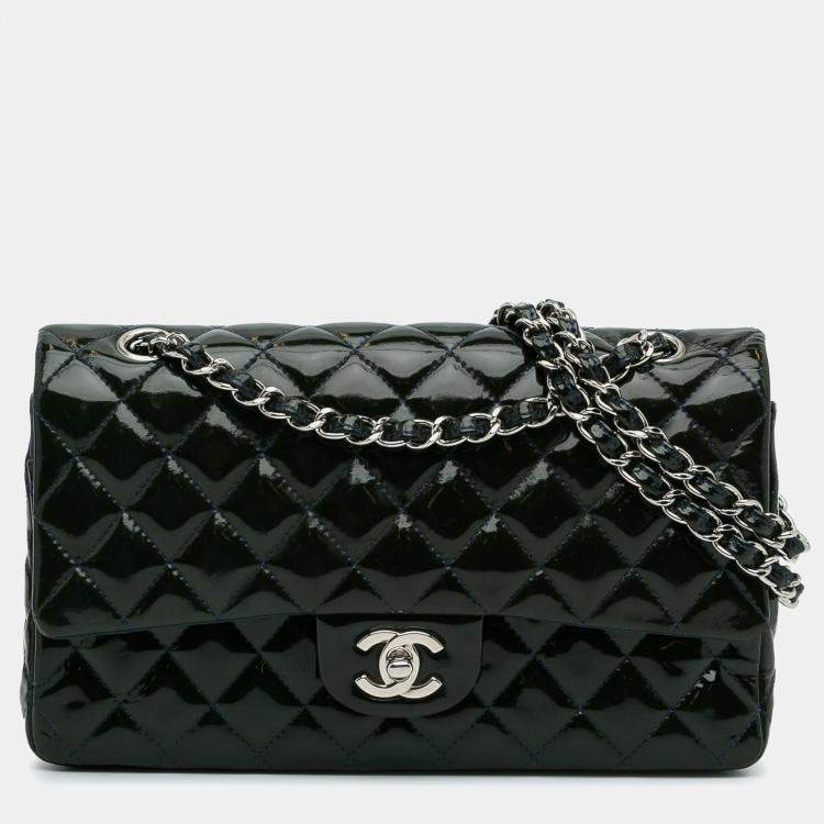 Chanel Medium Classic Patent Double Flap