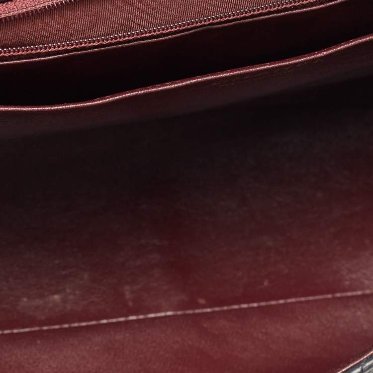 Pre Owned Chanel Black Quilted Leather Jumbo Classic Single Flap Bag