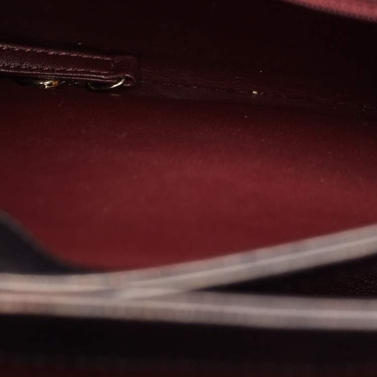 Pre Owned Chanel Black Quilted Leather Large Trendy CC Top Handle Bag