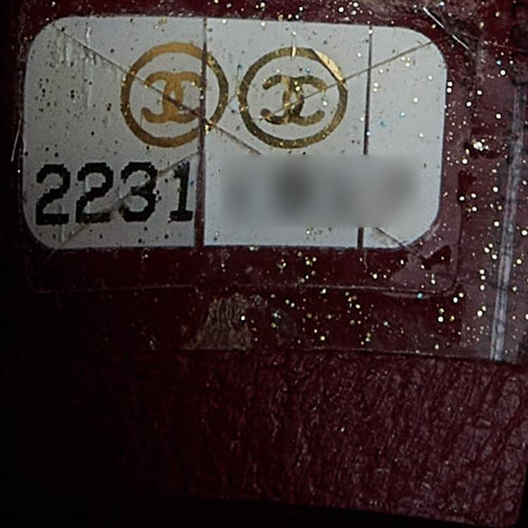 Pre Owned Chanel Black Perforated Caviar Leather Medium Shopper Tote