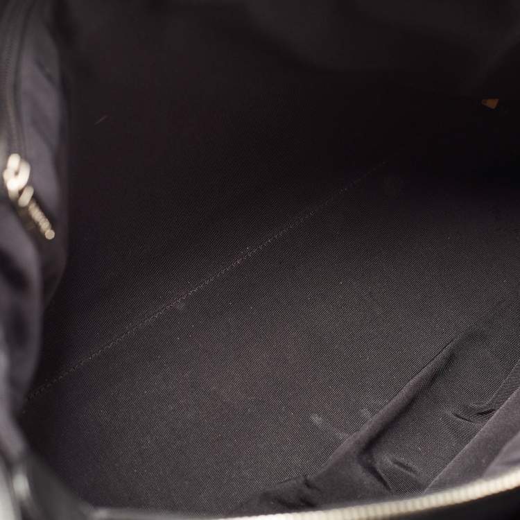 Pre Owned Chanel Black Leather Cerf Shopper Tote