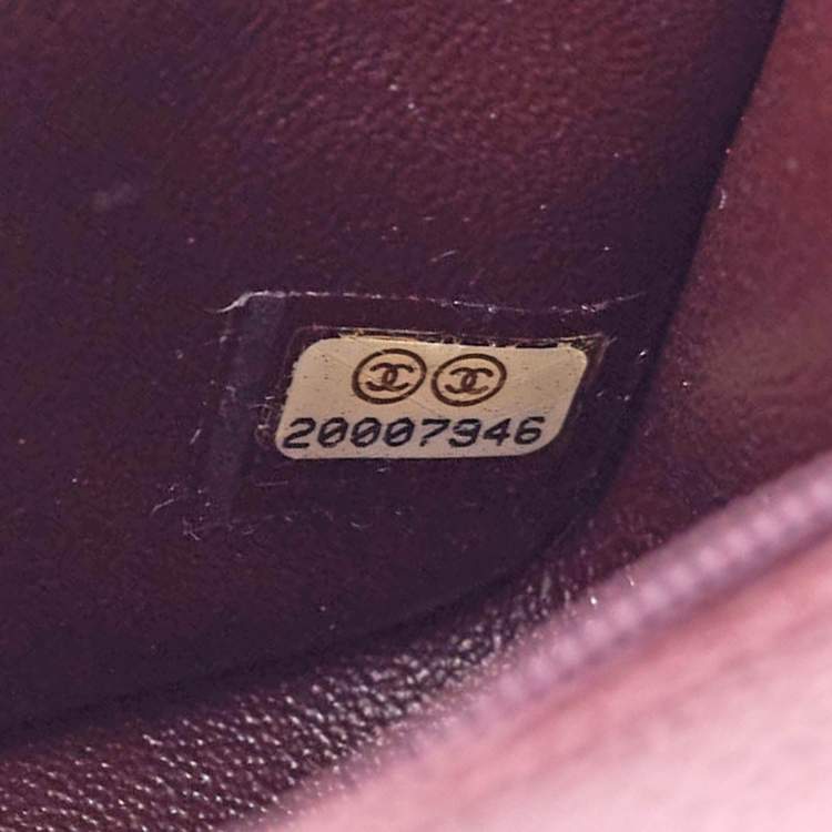 Pre Owned Chanel Dark Brown Quilted Leather Mini Square Classic Single Flap