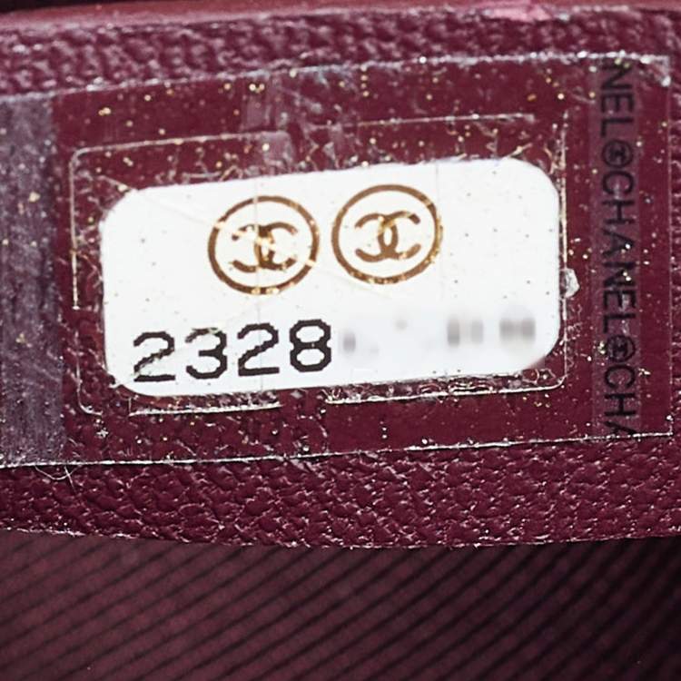 Pre Owned Chanel Red Quilted Leather Medium Interlaced Chained Boy Flap Bag