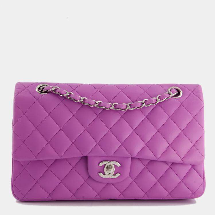 Chanel double flap online silver hardware