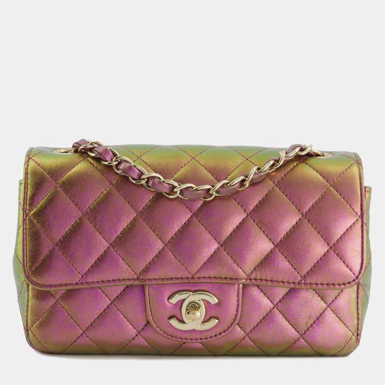 Rainbow cheap chanel bag