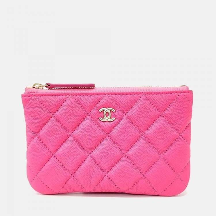 Chanel caviar online pouch