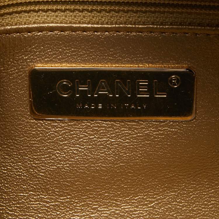 Pre Owned Chanel Black Quilted Leather All About Chains Waist Bag