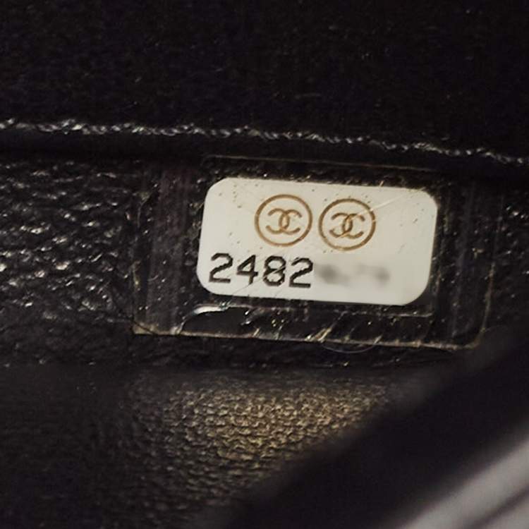 Pre Owned Chanel Black Quilted Leather Small Trendy CC Flap Top Handle Bag