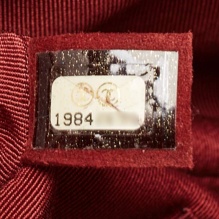 Pre Owned Chanel Red Quilted Caviar Leather New Medium Boy Bag