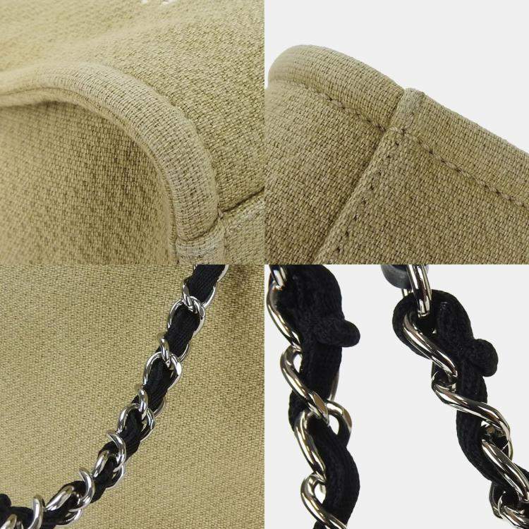 Pre Owned Chanel  Canvas  Deauville Totes