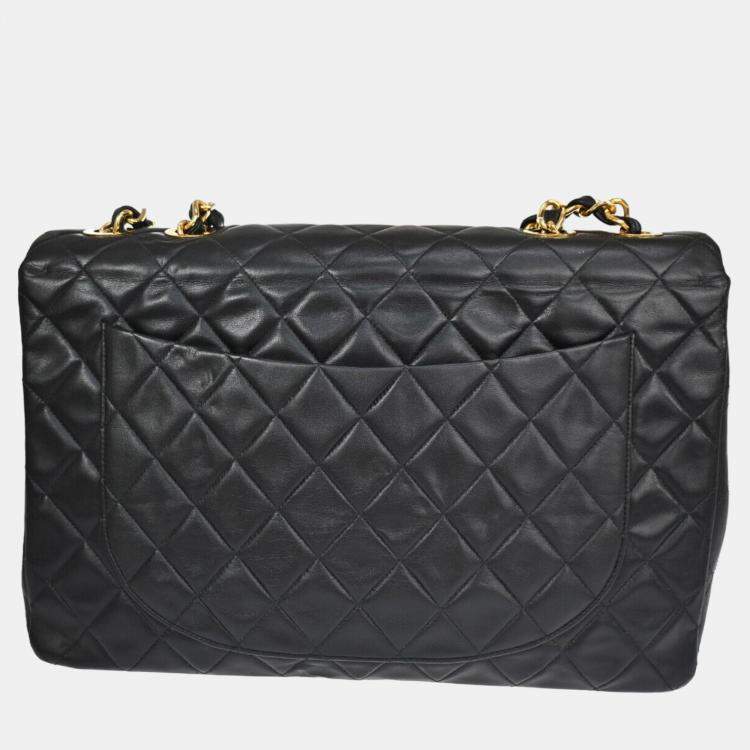 Chanel vintage jumbo flap bag hot sale