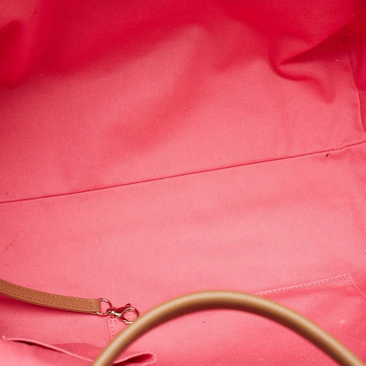 Pre Owned Chanel Multicolor Striped Straw Raffia Large Deauville Shopper Tote