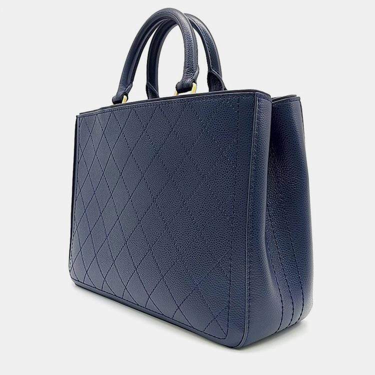Pre Owned Chanel caviar Tote Handbag