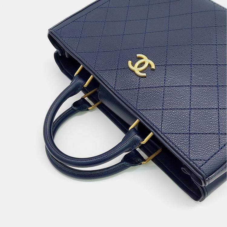 Pre Owned Chanel caviar Tote Handbag