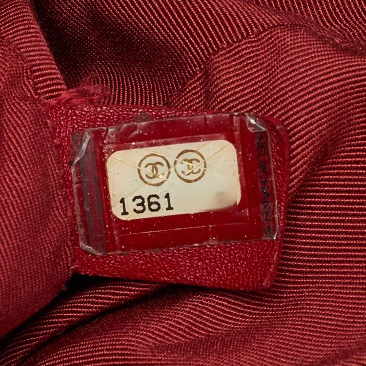 Pre Owned Chanel Grey Quilted Crinkled Leather Ultra Stitch Classic Flap Bag