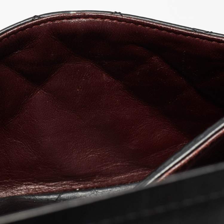 Pre Owned Chanel Black Quilted Aged Leather Reissue 2.55 Classic 226 Flap Bag