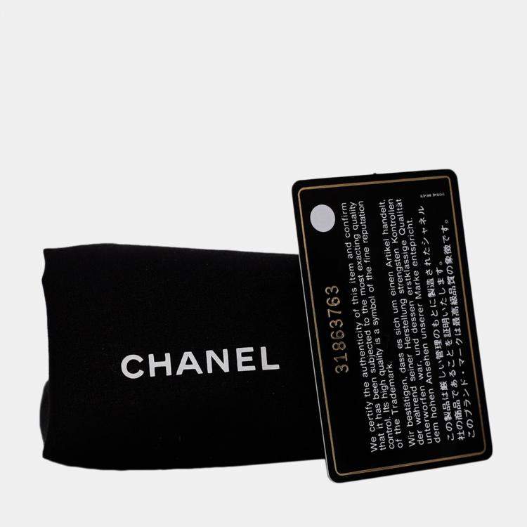 Pre Owned Chanel Pink Leather Micro Flap Top Handle Bag