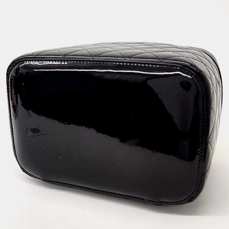 Pre Owned Chanel Patent Cosmetic Bag