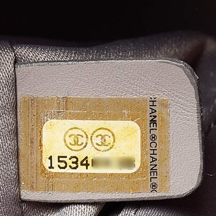 Pre Owned Chanel Red Quilted Caviar Leather Grand Shopper Tote